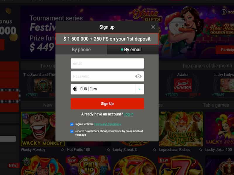 Hit Slot im Pin-Up-Online-Kasino spielen