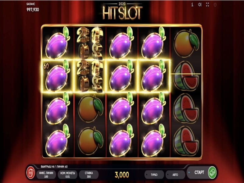 Играть в Hit slot 2020 и Хит слот 2021 в крипто казино Fairspin